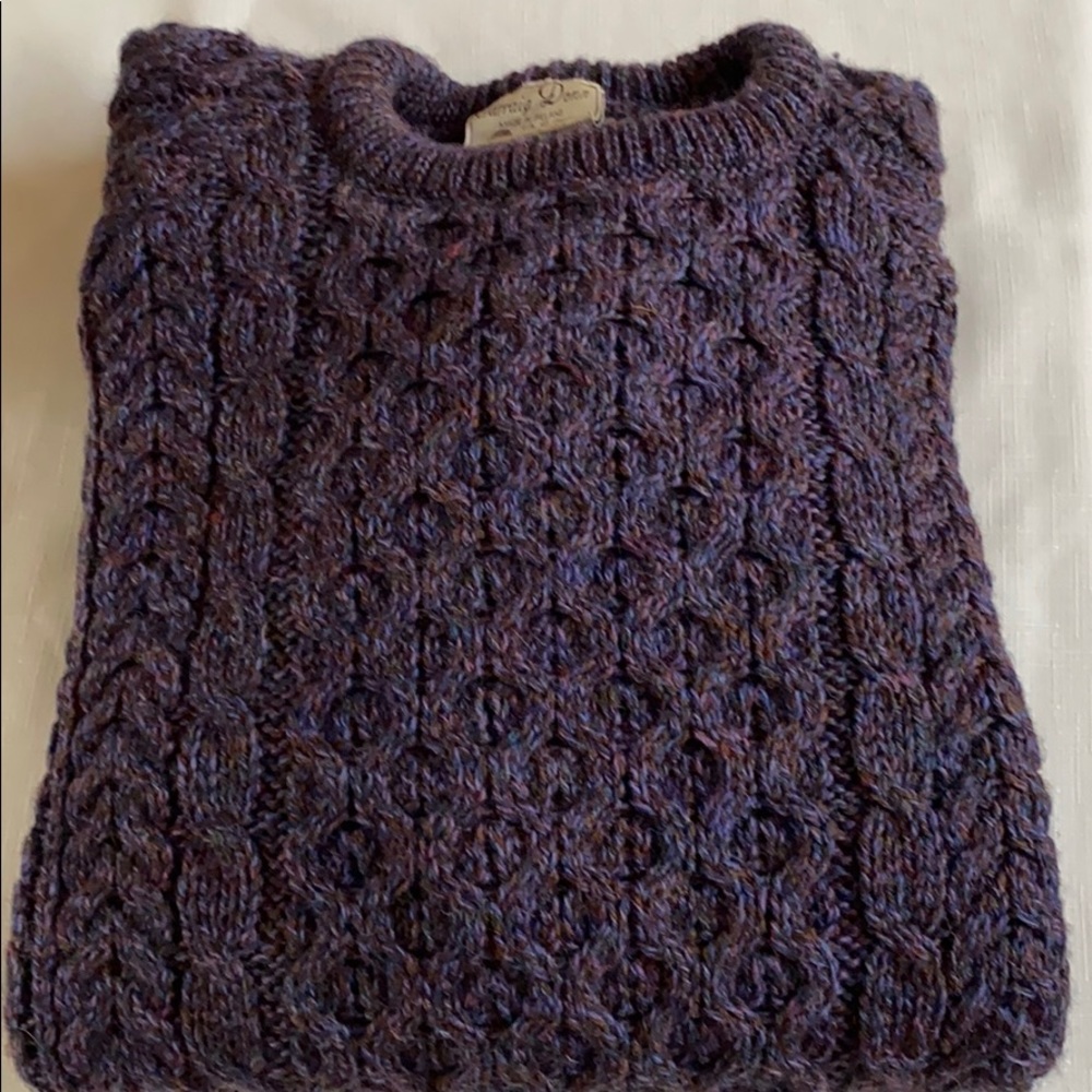 Men’s 100% Irish Wool sweater
